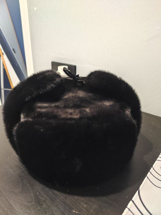 Шапка чистая норка