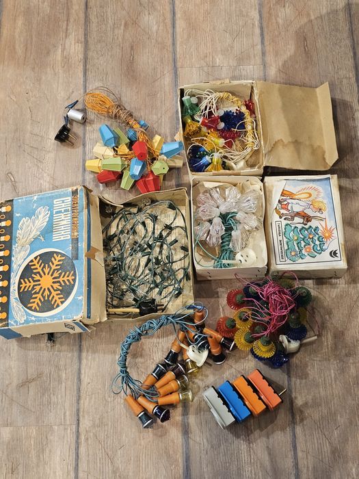 Часы елочные игрушки посуда