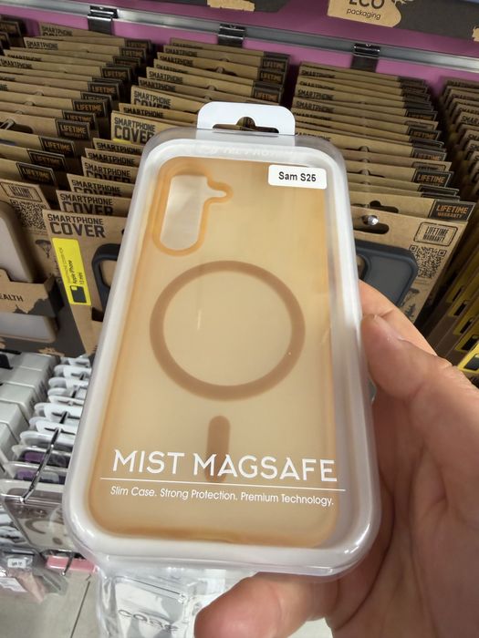 Samsung Galaxy S25 матиран Magsafe кейс
