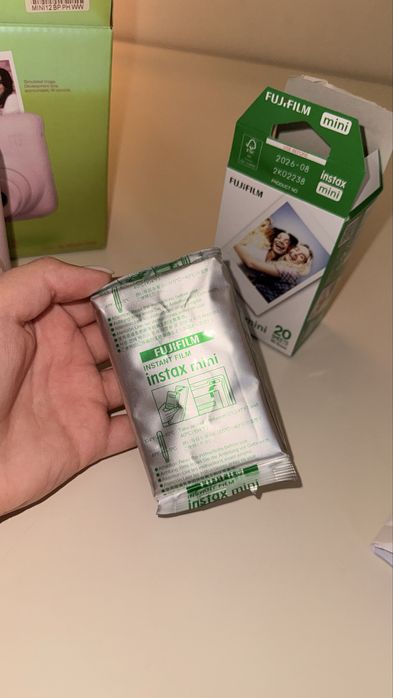 Instax 12 MINI розовый