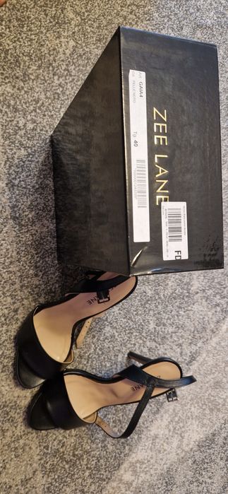 Sandale noi elegante, piele, Zee Lane