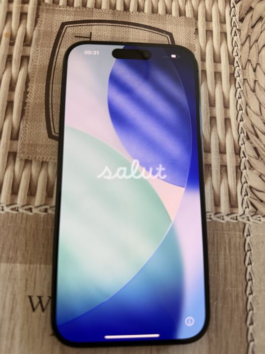 Iphone 15 pro blue titanium 256gb