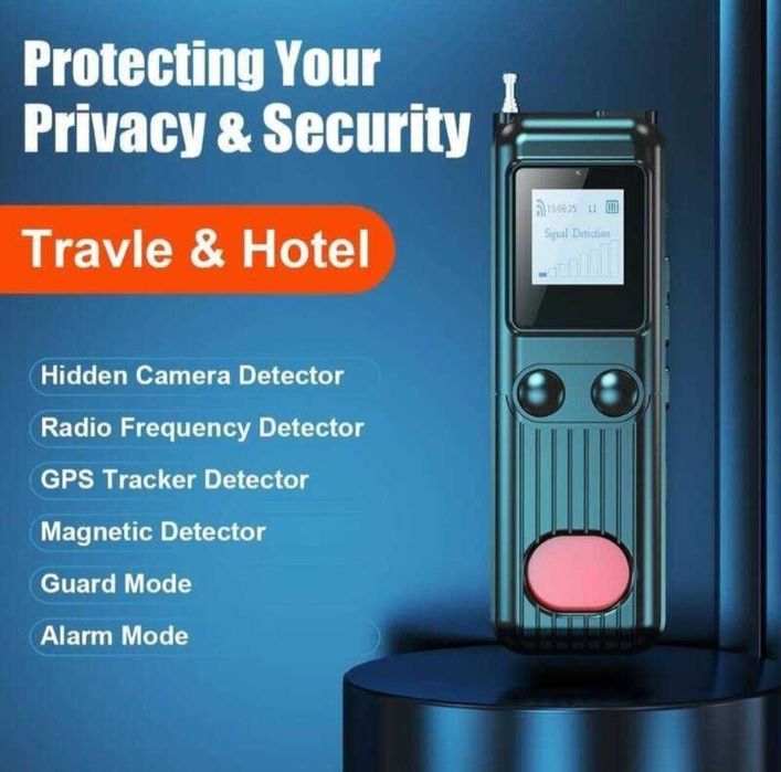 Определитель камер и микрофонов детктор gps