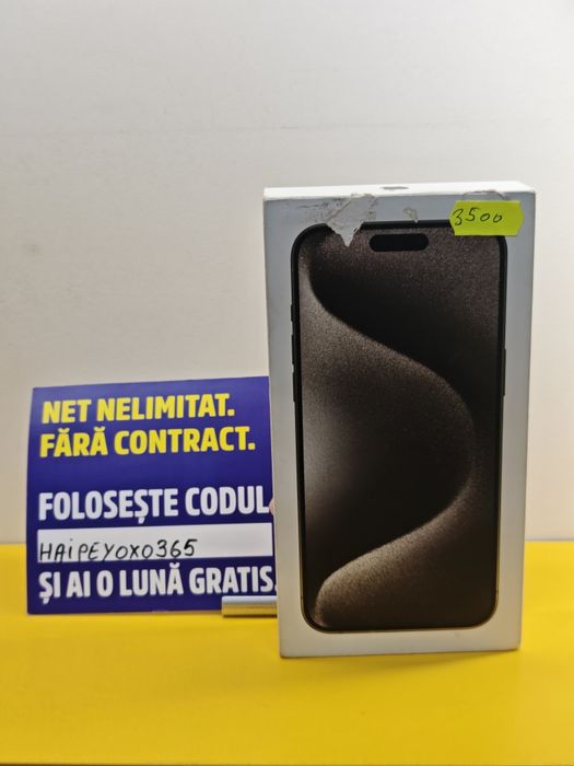 iPhone 15 Pro Max Natural Titanium 95%