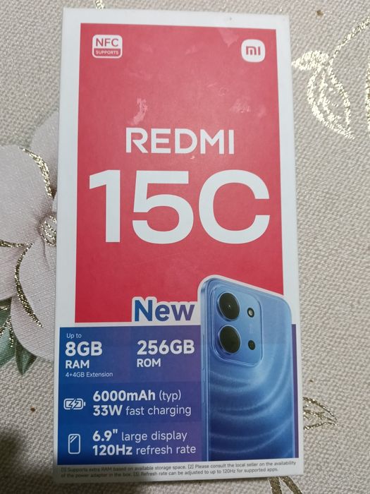 Vând Redmi 15C 8GB Ram256Gb Rom