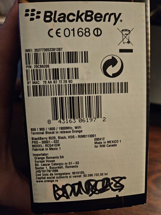 BlackBerry  Curve 8250