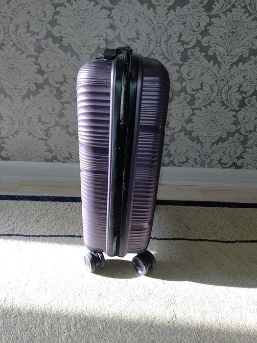 Чемодан фиолетовый (Чехол в подарок)