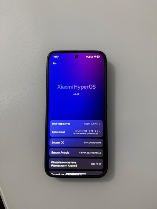 Xiaomi 15t pro 12/512gb черный