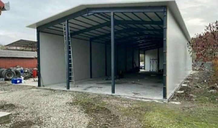 Hala metalica de vanzare 8 m x20 m x3 m si altele dimesiuni la comanda