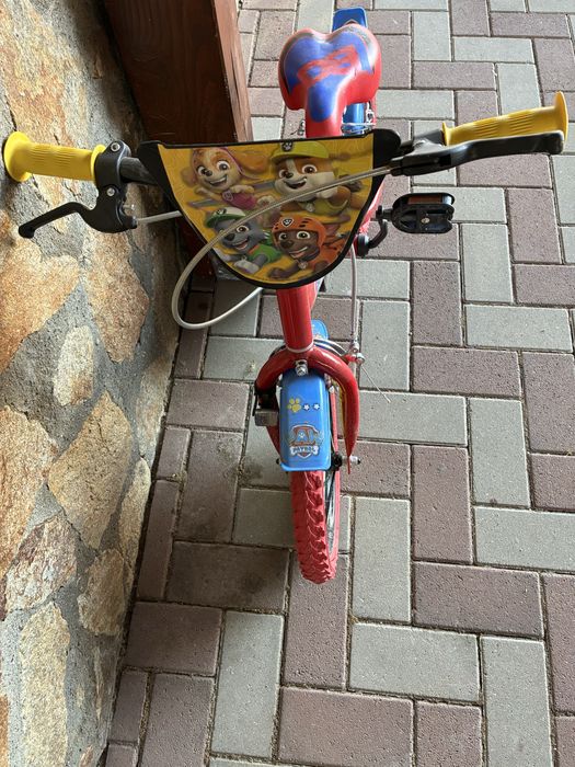 Bicicleta Paw Patrol