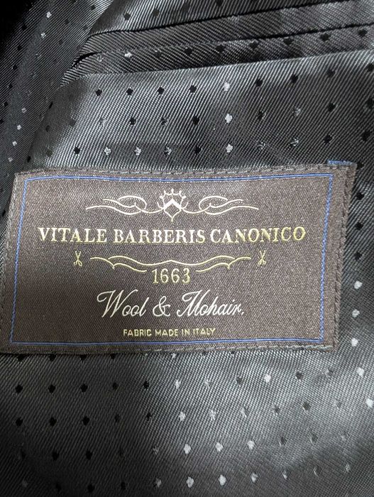 Sacou lux Vitale Barberis Canonico- ceremonie - 84% lână și 16% mohair