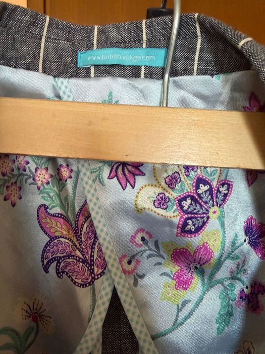 Мъжко  ленено ленено сако British Indigo, размер L/XL