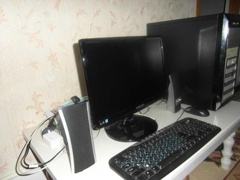 Компьютер с кейсом (рабочий)