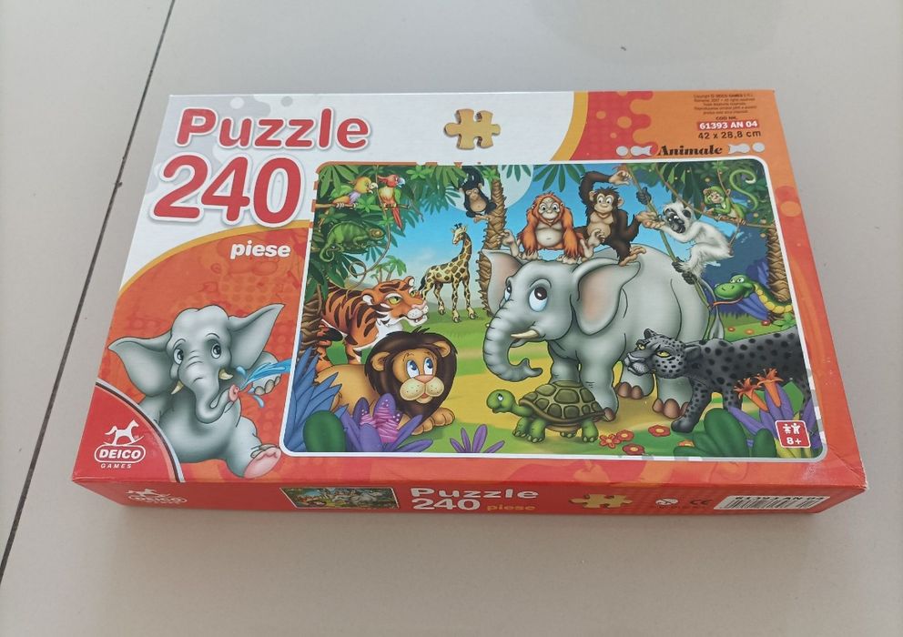 Puzzle Animale sălbatice – Puzzle 240 piese