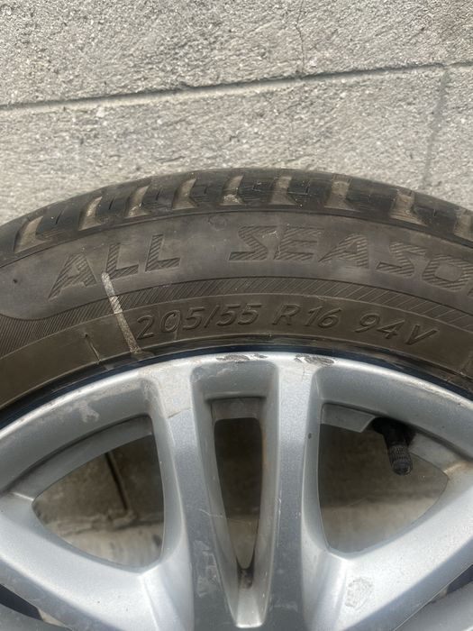 1бр джанта с гума R16/5x108