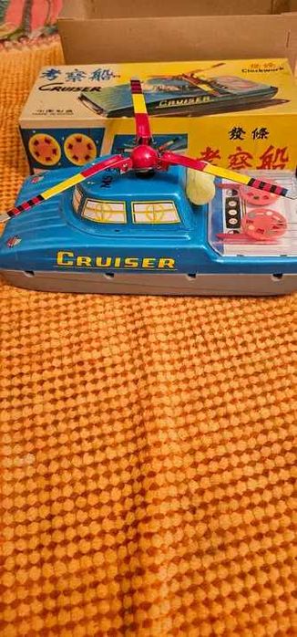 Jucarie veche  din tabla MS881 Cruiser clockwork China