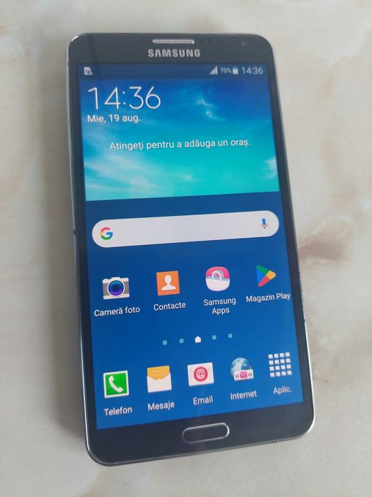 [Note3] Vând Samsung Galaxy Note 3 Black (fără probleme) //poze reale