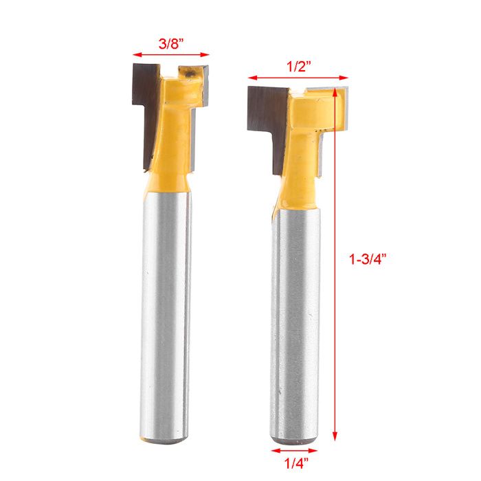 Cutit pentru sectiuni in T in lemn 2 buc. Noi ambalate