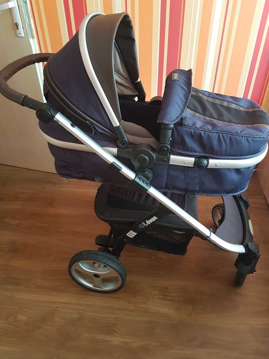 Намалена цена 200лв!!! Бебешка количка Chipolino UP & DOWN 2018 + кош