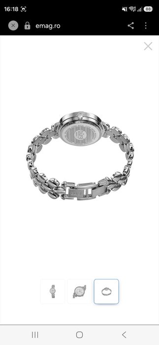 Ceas Bürgi - 120 cristale si 1 diamant