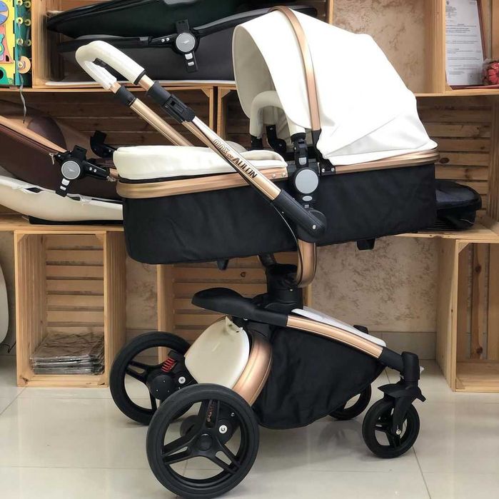 Промоция! Стилна бебешка количка AULON BABYFOND Hot Mom Fintera