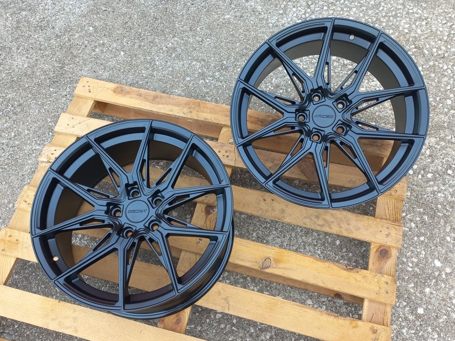 19"Marsille Bmw 5×120 E46 E90 E91 E92 F10 G11 F12 X1 X3 X5 4x4 Black Matt .8.5ж ет33
