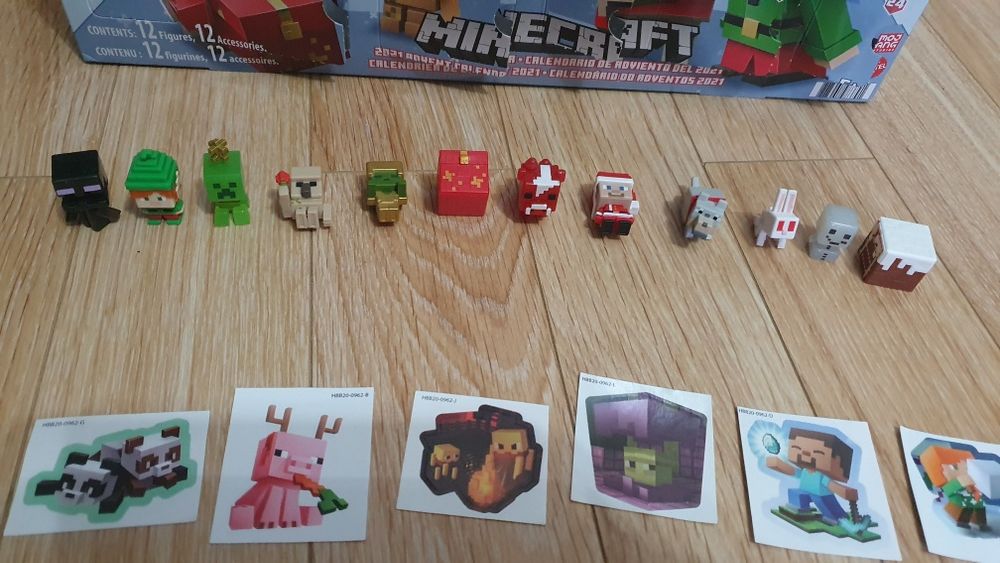 Calendar Avent Minecraft 2021