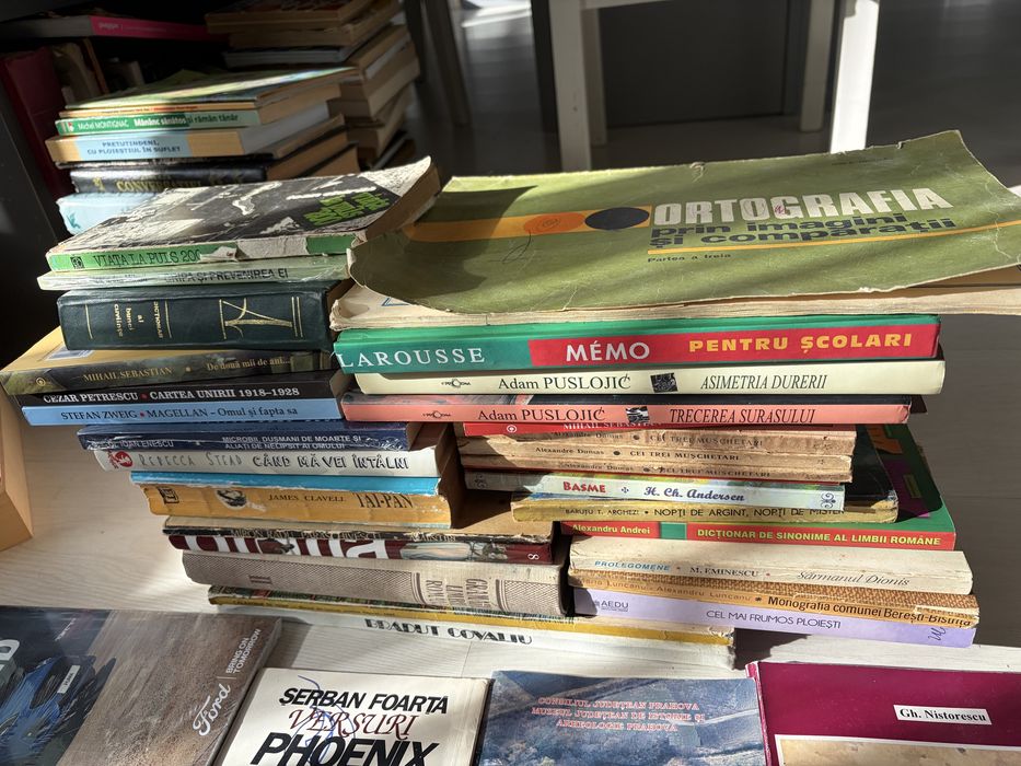 Lot aprox 35 de Carti și albume, diverse titluri, preț pt toate