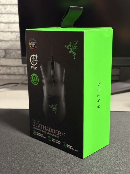 Bundle Razer Deathadder V2 + Mouse bungee V3 + mousepad Steelseries