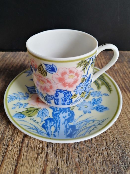 Set fin de ceai și cafea din porțelan japonez din anii '70