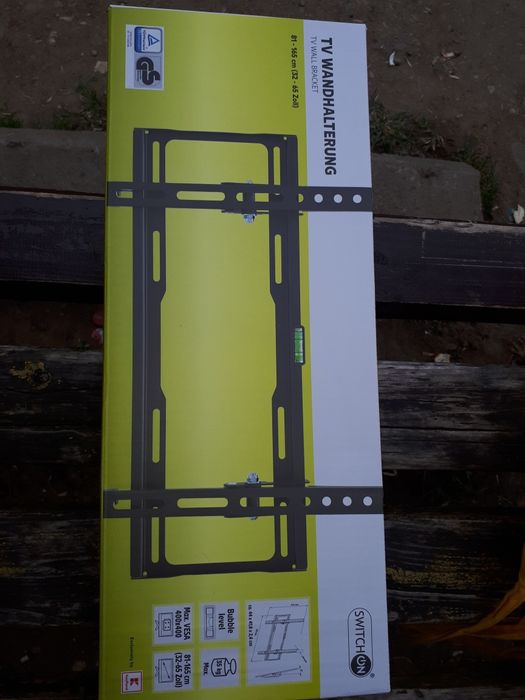 Suport TV de perete,diagonale intre 81-165cm,max 35kg,Vesa max40×40cm