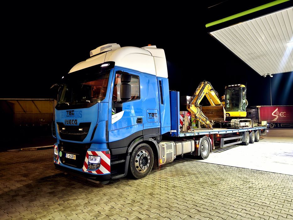 Transport Utilaje,  Trailer, Macara, Hiab,