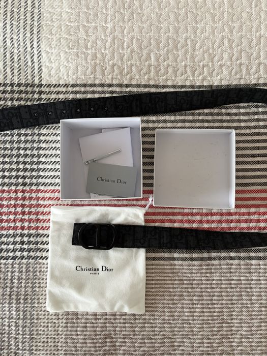 Мъжки Естествена Кожа Колан D I O R