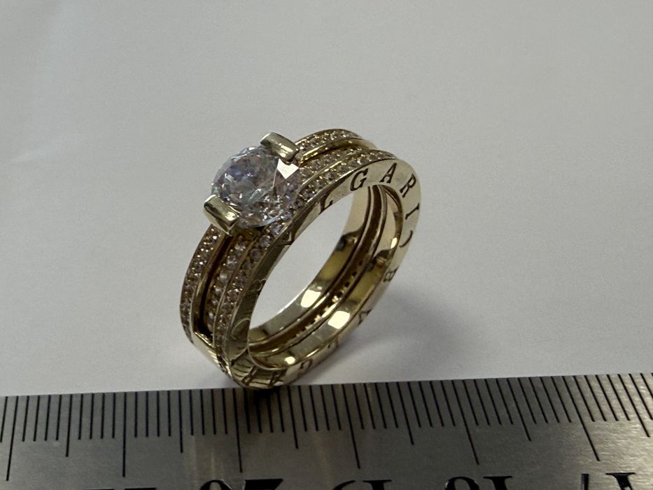 Пръстен BVLGARI 8.3гр. 14/585 карата