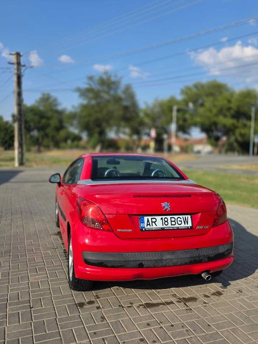 PEUGEOT 207 CC / 1,6 Benzina 120 CP / Decapotare Electrica Hard Top