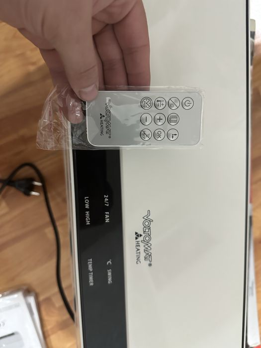 Конвектор с дистанционно