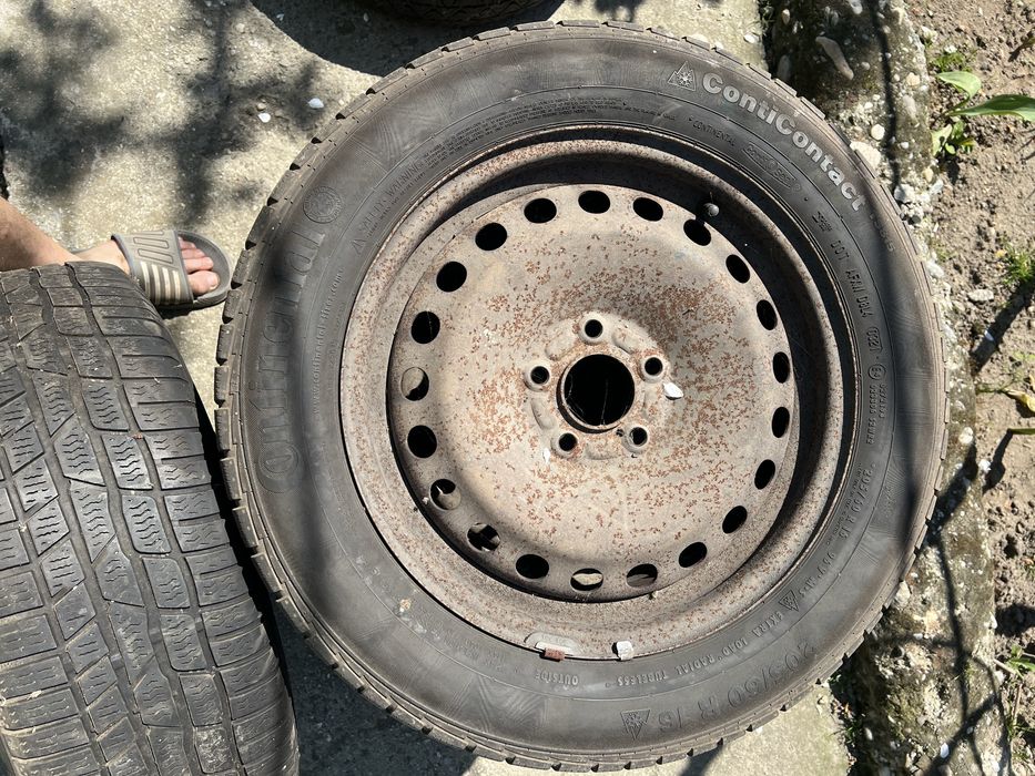 Vand jante +cauciucuri 205 55 R16/ jante tabla +cauciucuri iarna 205/60 R16