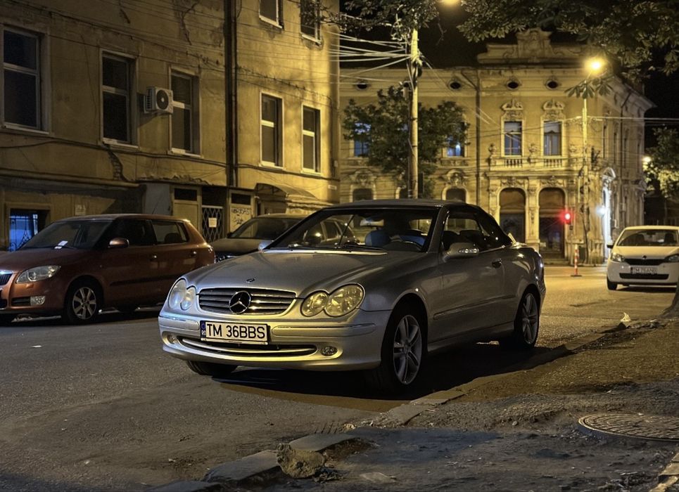 Mercedes CLK Cabrio A209 Elegance + GPL