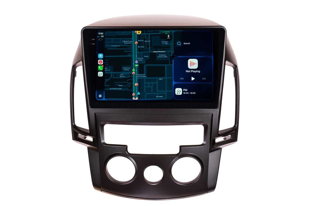 Navigatie Hyundai I30 Android 14 , Carplay Wireless , Android Auto + Camera Marsarier