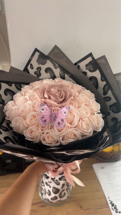 Buchete cu flori din sapun