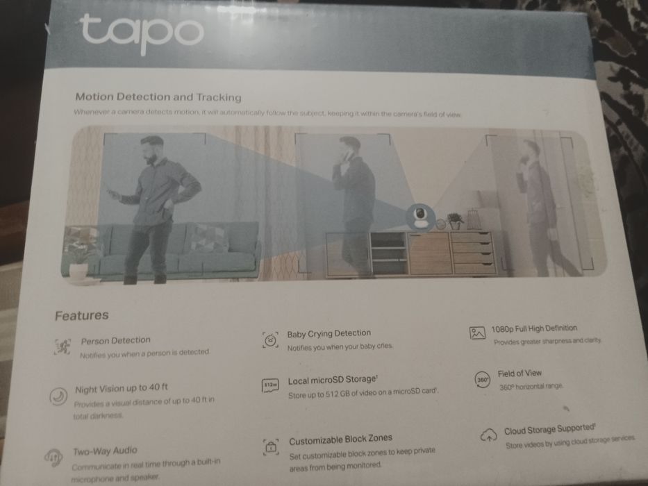 Камера tapo c200 tp link