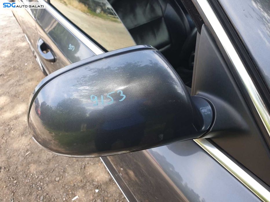 Oglinda Dreapta Electrica cu Pliere Electrica si Lumina Ambientala Skoda Superb 2 2008 - 2013 Culoare 9153 [1154]