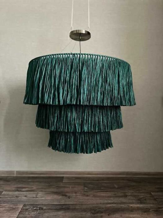 Макраме плетени абажури