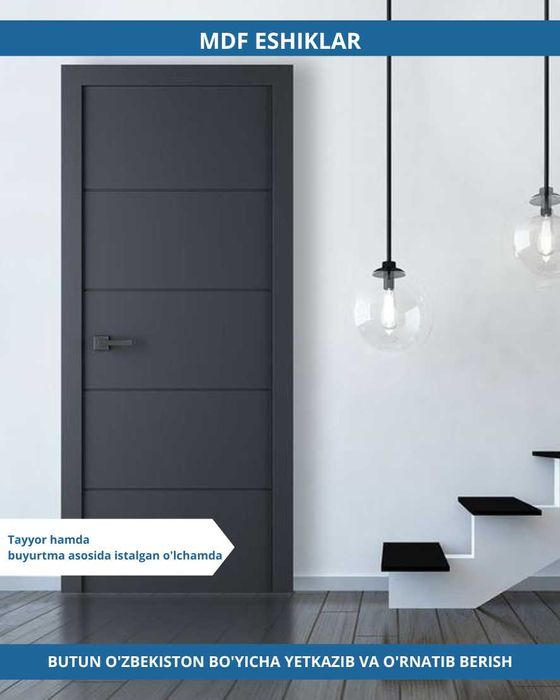 Двери МДФ / Двери межкомнатые Eshiklar / Mdf