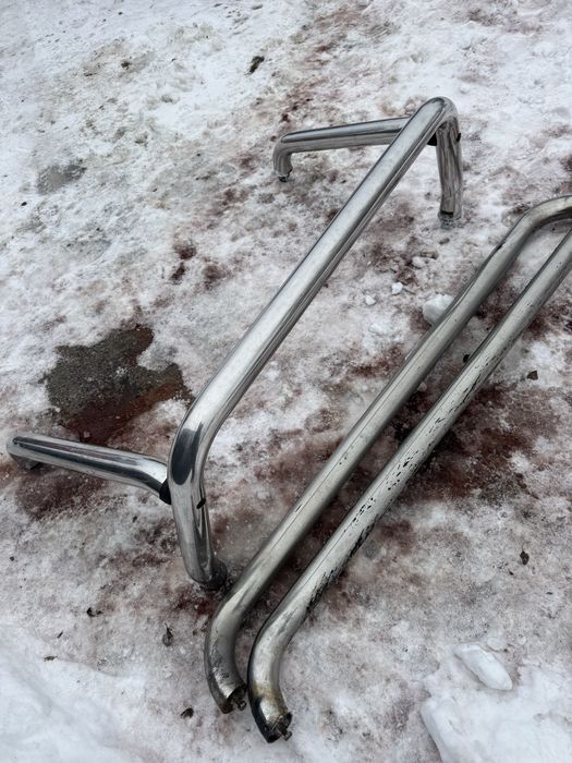 Roll bar si praguri inox ford ranger