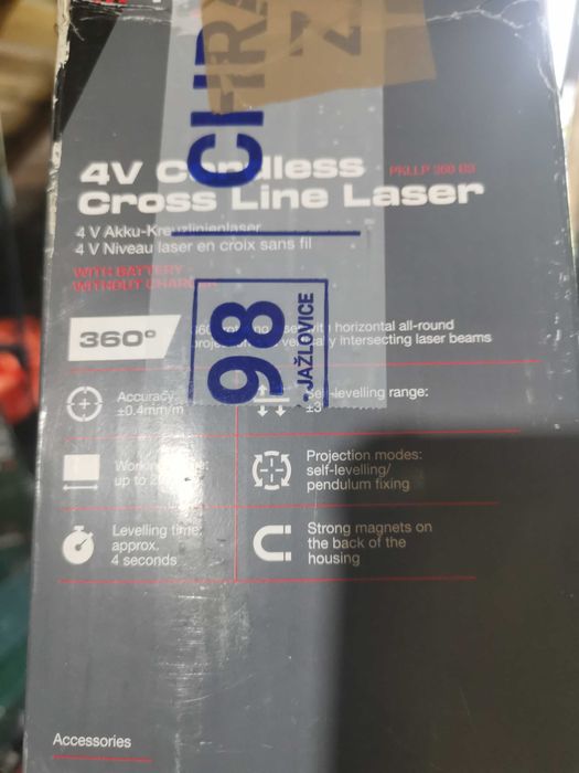 Parkside performance nivela laser  360° autocalibrare trepied