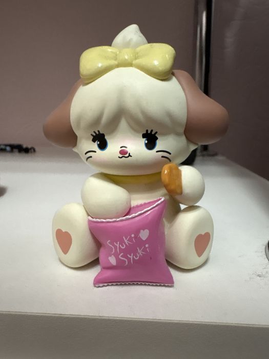 милая фигурка собачки из минисо