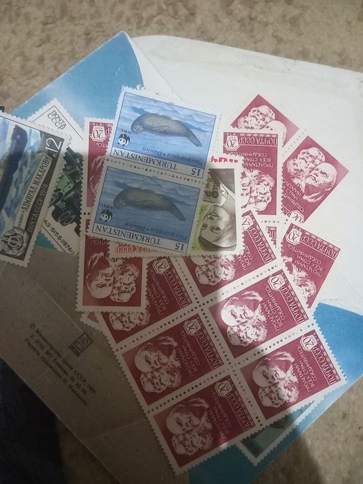 Марки разные ольбоме