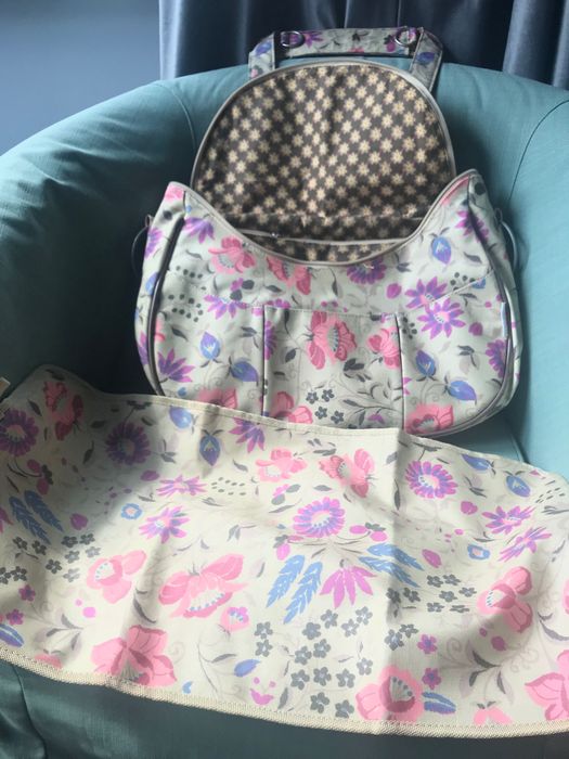 Чанта за майки Лайла цветя