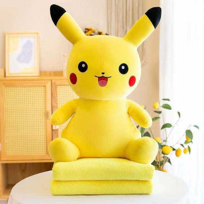 Мягкая Игрушка Подушка Пикачу 35см - ПОДАРКА ДОСТАВКА В ДЕНЬ ЗАКАЗА
